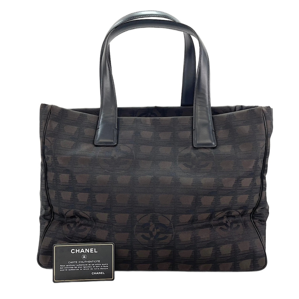 CHANEL Brown Tote Bag